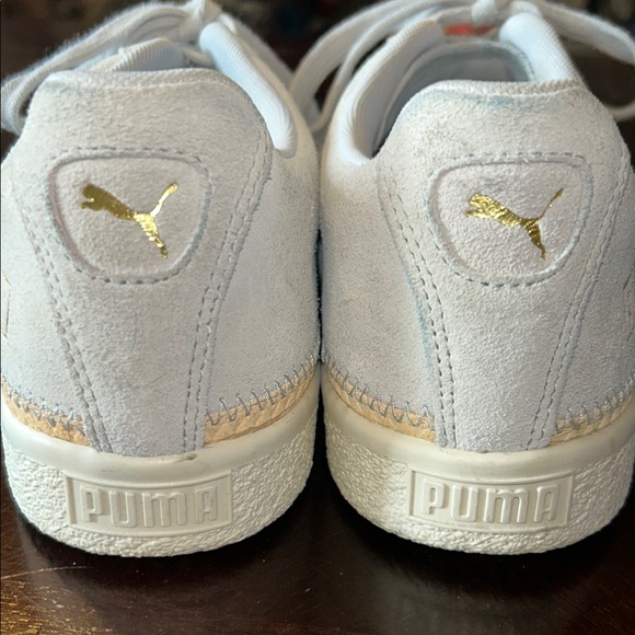 PUMA Suede Trim DLX Trainers Sneakers Sz 11 - Picture 5 of 8